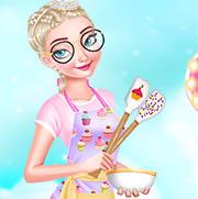 Princesses Cooking Challenge: Cake