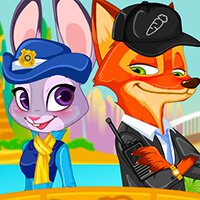 Zootopia Nick And Judy Dressup